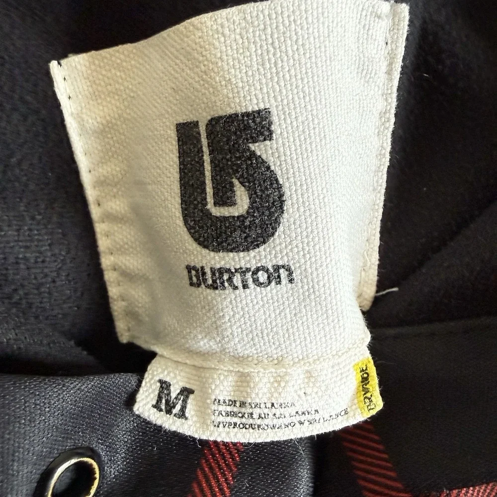 Burton Men's‎ Medium Striped Pullover Hoodie Sweatshirt Pocket